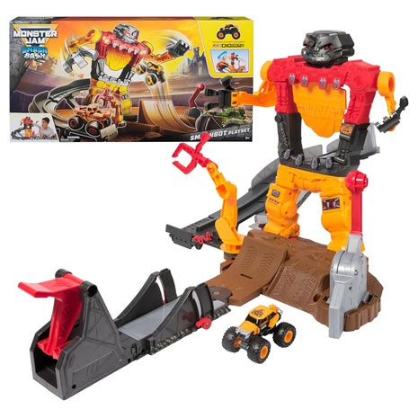 Monster Jam Smash & Bash SmashBot Playset