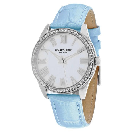 Kenneth Cole 36 Mm Classic Quartz Mother-of-Pearl Dial Women's Watch