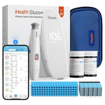 IHealth Gluco+ Wireless Blood Glucose Monitor Kit With Free App
