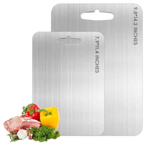 Titanium Double-Sided Food-Grade Chopping Board