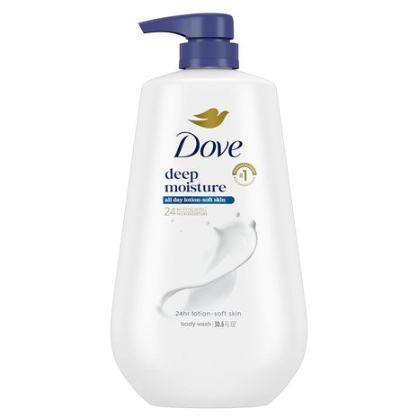 3 Bottles Dove Deep Moisture Body Wash