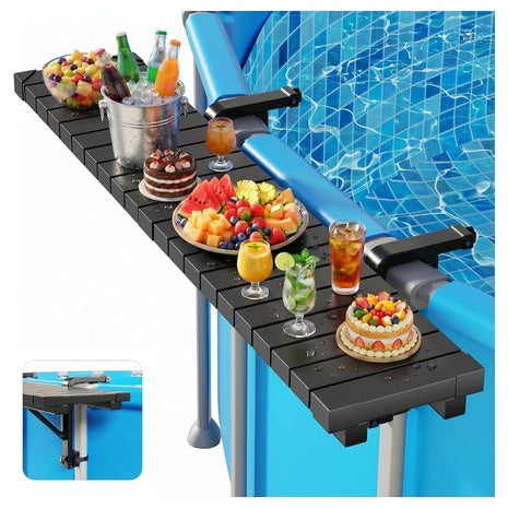 49.4" Kompoll Heavy Duty Swim-Up Bar For Above Ground Pools