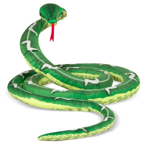 Giant 14-Ft Stuffed Boa Constrictor