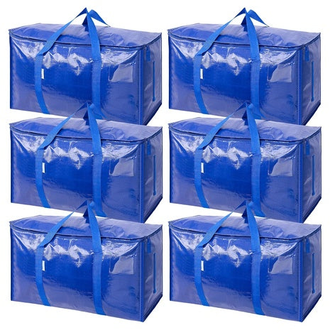 6 Extra Large Moving Storage Bags