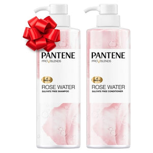 2 Bottles Pantene Rose Water Shampoo & Conditioner