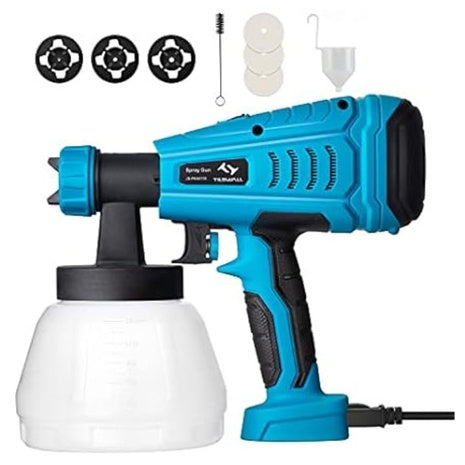 Tilswall Electric Paint Gun Sprayer With 1300ml Tank