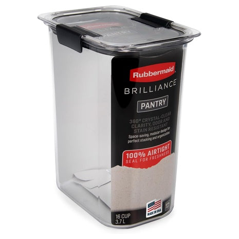 Rubbermaid Brilliance 16-Cup Airtight Food Storage Container