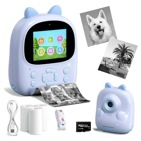 Kids Instant Print Camera (3 Colors)