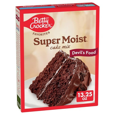 Betty Crocker Super Moist Devil’s Food Cake Mix