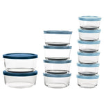 24-Piece Art & Cook Glass Food Storage Set (2 Colors)