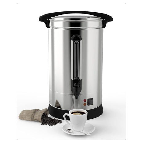 120-Cup Stainless Steel Hot Coffee Dispenser