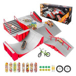 CS COSDDI 14-in-1 Finger Skateboard Park Kits