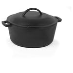 5QT Pre-Seasoned Cast Iron Dutch Oven with Lid