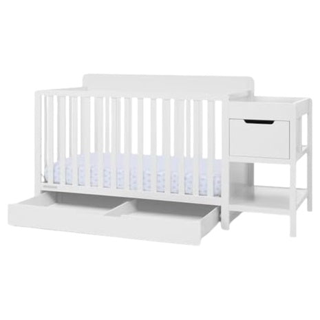 Delta 5-in-1 Convertible Crib And Changer