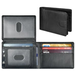 RFID Leather Bifold Wallet