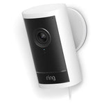 Ring Outdoor Cam Pro With Retinal 4K Plug-in Security Camera