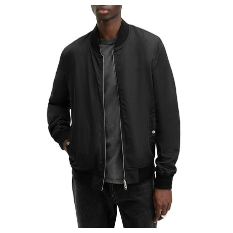 Men's Reversible Leather Bomber Jacket