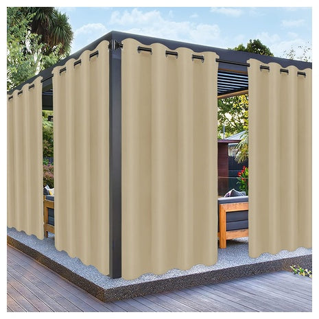 UV Resistant Waterproof Weatherproof Outdoor Curtains