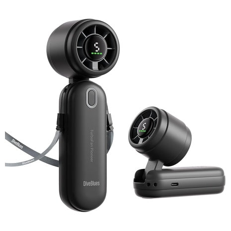 Diveblues Handheld Mini Portable Turbo Fan