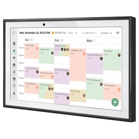 10.1" Smart Digital Calendar with Touchscreen
