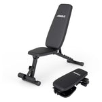 Mikolo 9-Position Adjustable Foldable Weight Bench (800-Lb Capacity)