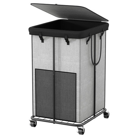 40 Gal Large Laundry Hamper With Lid