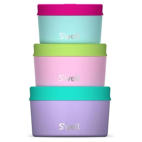 3 S’well Stainless Steel Food Canisters