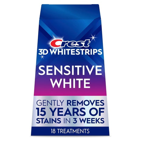 36 Crest 3D Whitestrips Sensitive Whitening Kit