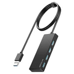 Anyplus Multiport USB 3.0 Hub Splitter Adapter W/ 2ft Cable