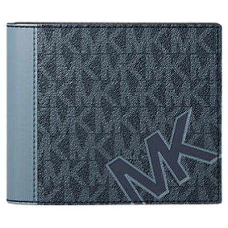 Michael Kors Men's Cooper Signature Logo Billfold Wallet w/ Passcase