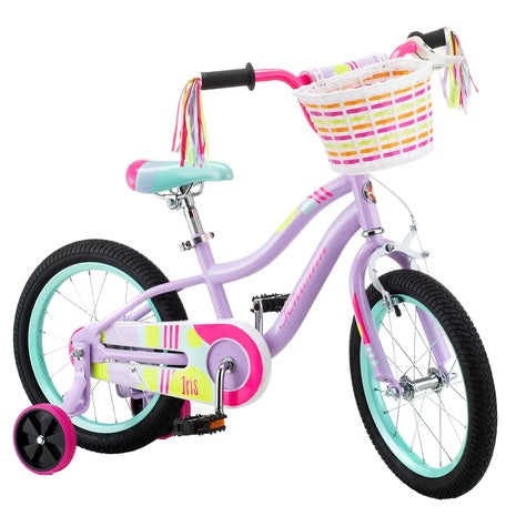 Schwinn Iris 16” Kids Bike With Training Wheels