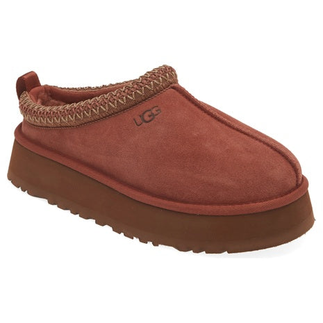 Ugg Tazz Platform Slipper in Red Jasper