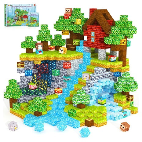 150 Piece Magnetic Cube Building Blocks