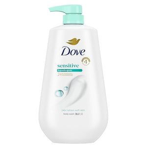 2-Pack Dove Sensitive Body Wash with Pump