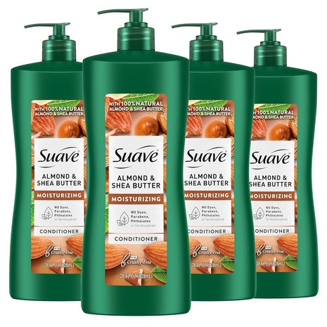 4-Pack 28-Oz Suave Moisturizing Conditioner With Almond & Shea Butter