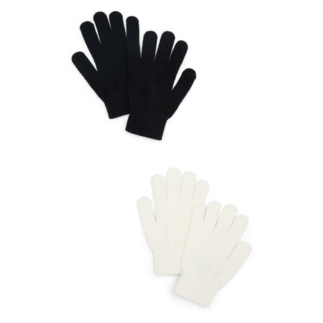 2-Pack Women's Knit Gloves