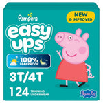 124 Size 3T-4T Pampers Easy Ups Peppa Training Pants