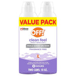 2-Pack OFF! Clean Feel Picaridin Insect Repellent