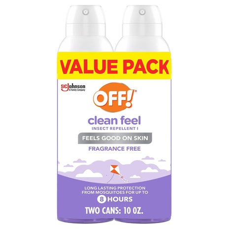 2-Pack OFF! Clean Feel Picaridin Insect Repellent