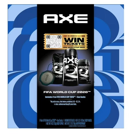 4-Piece AXE Black Regimen FIFA World Cup 2026 Gift Set
