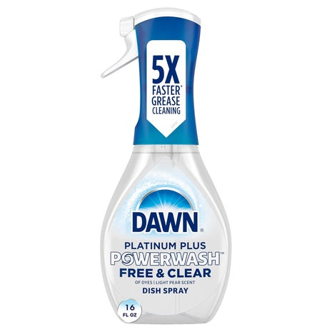 Dawn Powerwash Free & Clear Light Pear Dish Spray Starter Kit