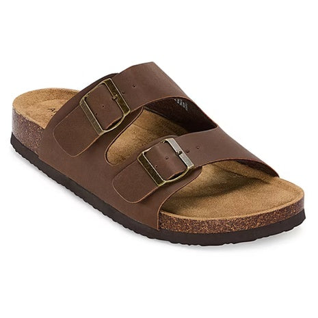 Arizona Men's Footbed Sandals (Brown)