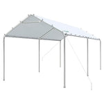 10ft X 20ft Heavy Duty Carport Canopy Galvanized Car Tent