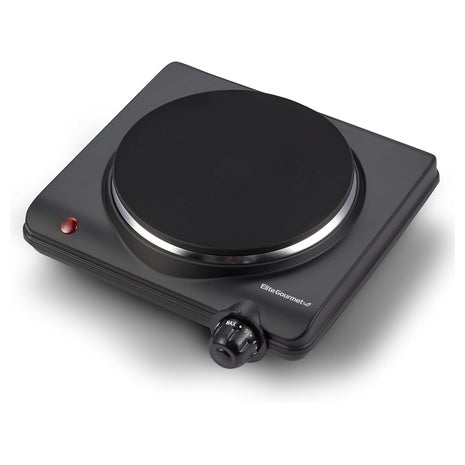 Elite Gourmet 1000W Cast Iron Hot Plate