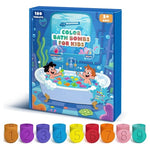 180 Colorful Kids Bath Bomb Tablets