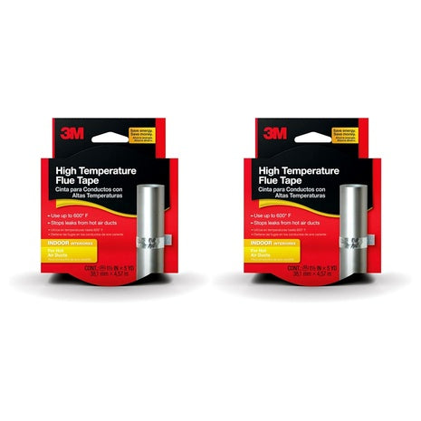 2-Pack 3M High Temperature Flue Tape