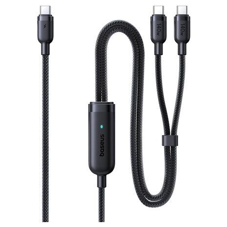 Baseus 140W 2-in-1 USB-C Charging Cable