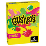 6 Pouches Of Gushers Fruit Flavored Kids Snacks