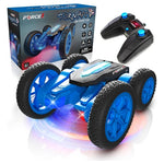 Tornado Blue LED Remote Control Car