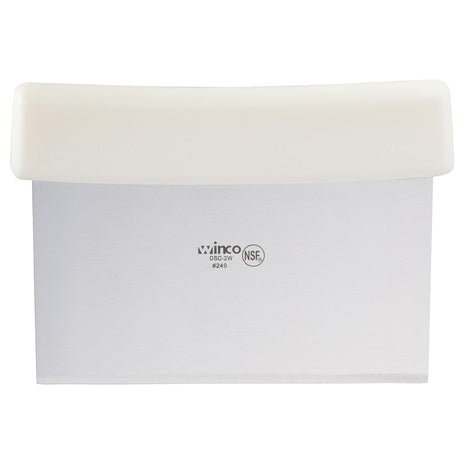 Winco Stainless Steel Dough Scraper